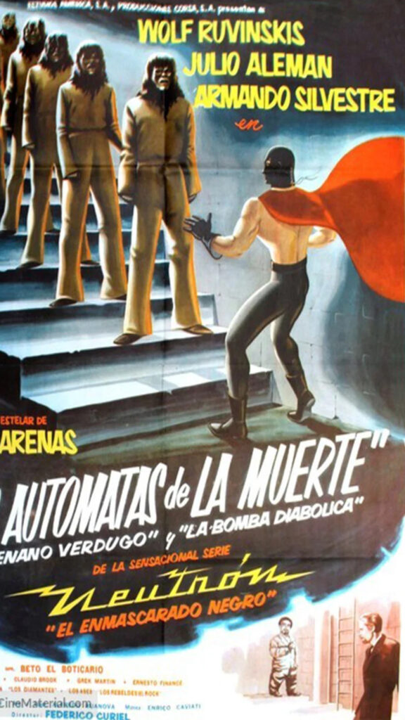 Neutrón Automatas de la Muerte Classic Movie Mobile Wallpaper