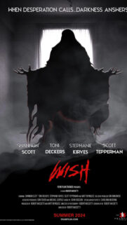 Horror Movie Poster Wish 2024 Phone Wallpaper