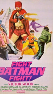Vintage Fight Batman Fight Philippines Movie Poster Mobile Wallpaper