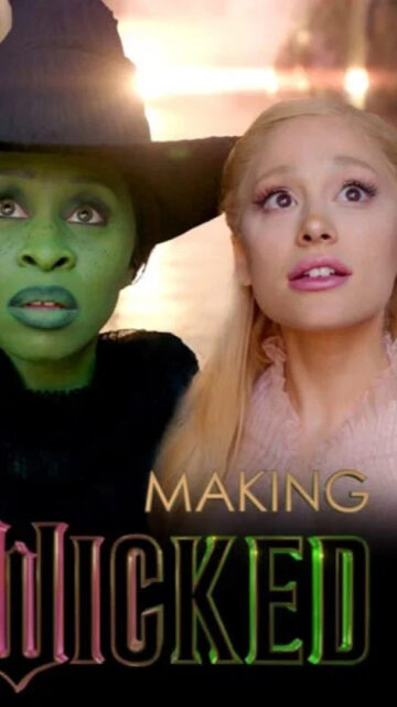 Cynthia Erivo and Ariana Grande in Wicked Mobile Wallpaper
