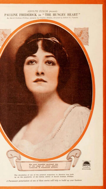 Vintage Portrait of Pauline Frederick Mobile Wallpaper