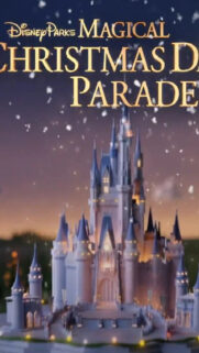 Cinderella Castle Magical Christmas Mobile Wallpaper