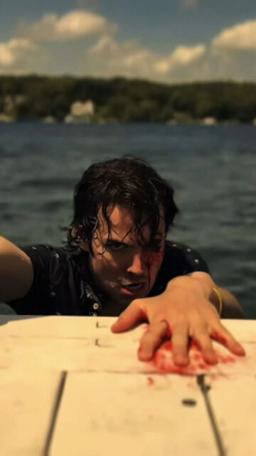 Damone Salvatore in The Vampire Diaries Mobile Wallpaper