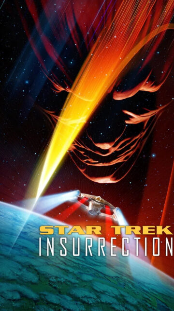 Star Trek Insurrection Enterprise E Cinematic Mobile Wallpaper