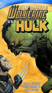 Ultimate Wolverine vs Hulk Comic Art Mobile Wallpaper