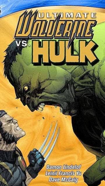 Ultimate Wolverine vs Hulk Comic Art Mobile Wallpaper