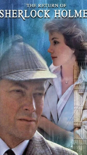 Sherlock Holmes Themed Dramatic Duo Cinematic Mobile Wallpaper