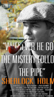 Sherlock Holmes Themed Dramatic Portrait Mobile Wallpaper