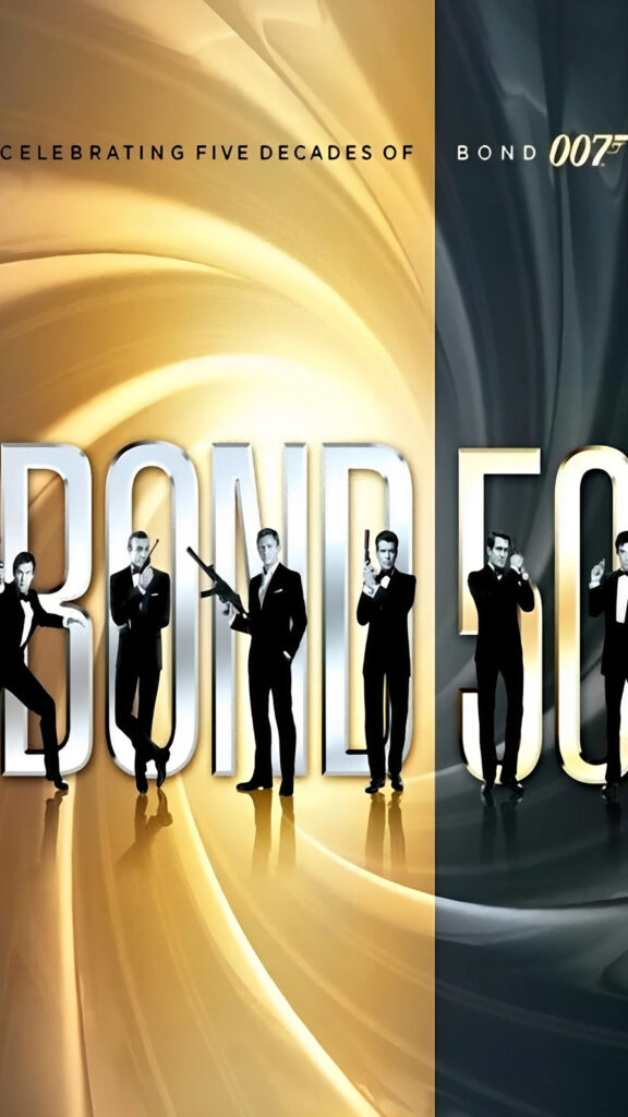 Bond 50 Anniversary Film Collection Mobile Wallpaper