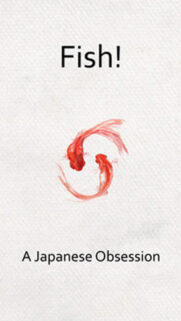 Minimalist Japanese Goldfish Art Mobile Wallpaper