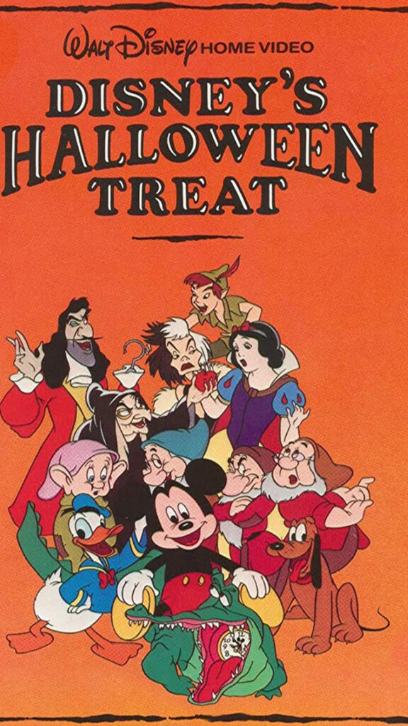 Disney Halloween Treat Characters Mobile Wallpaper