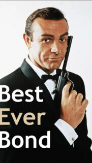 Sean Connery as James Bond 007 Portrait Mobile Wallpaper