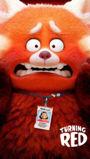 Meilin Lee Red Panda Face Turning Red Mobile Wallpaper