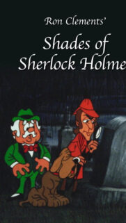 Vintage Sherlock Holmes Animated Characters Mobile Wallpaper