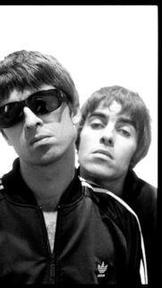 Liam and Noel Gallagher Oasis Mobile Wallpaper