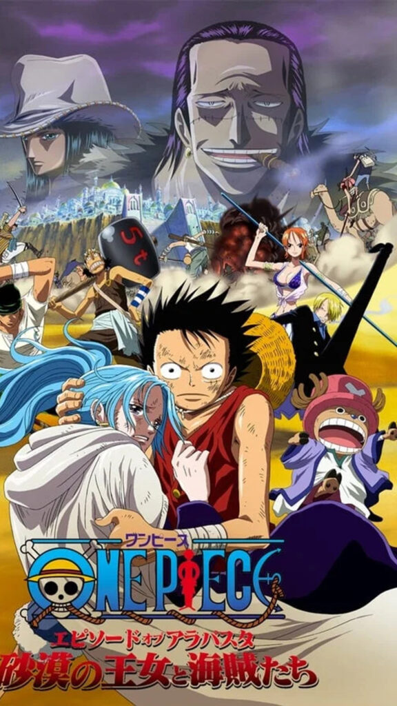 One Piece Alabasta Arc Anime Mobile Wallpaper
