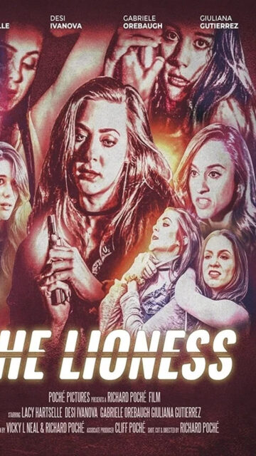 The Lioness Movie Poster Style Mobile Wallpaper