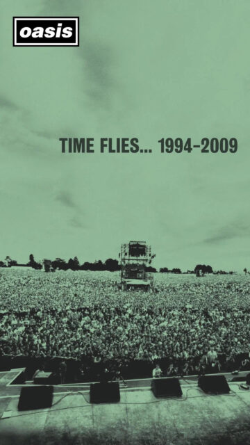 Oasis Time Flies Concert Crowd Mobile Wallpaper