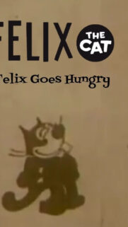 Vintage Felix the Cat Hungry Cartoon Mobile Wallpaper