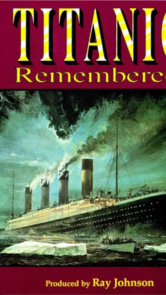 Titanic Remembere Historical Maritime Painting Phone Wallpaper