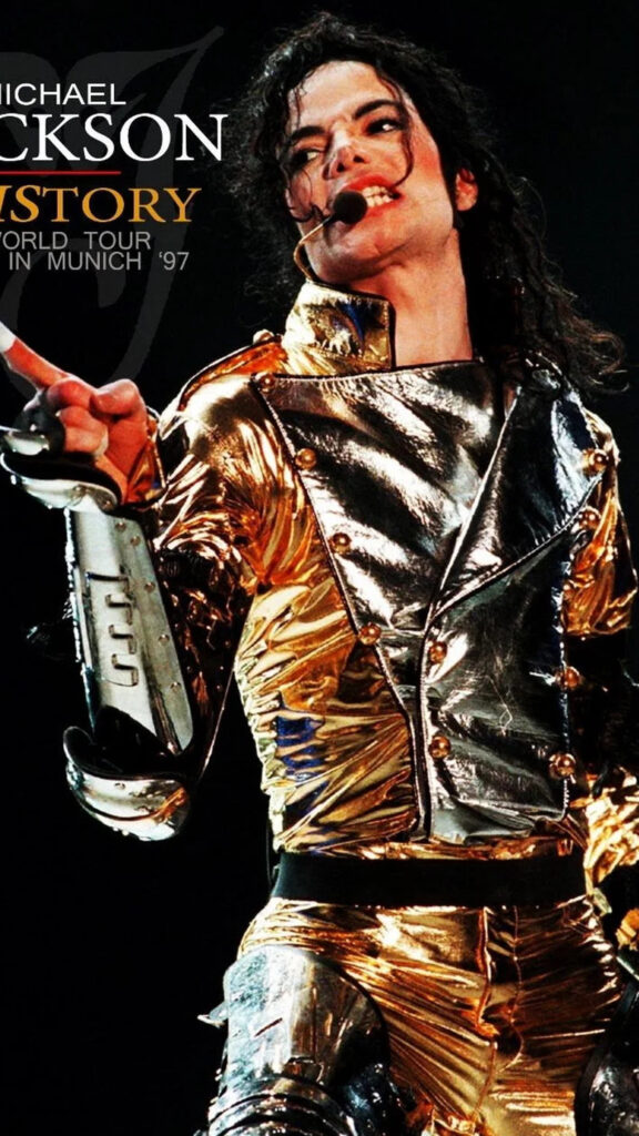 Michael Jackson HIStory Tour Concert Mobile Wallpaper
