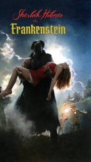 Sherlock Holmes vs. Frankenstein Movie Art Mobile Wallpaper