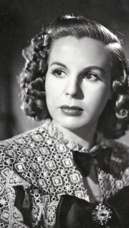 Classic Vintage Hollywood Actress Portrait Mobile Wallpaper