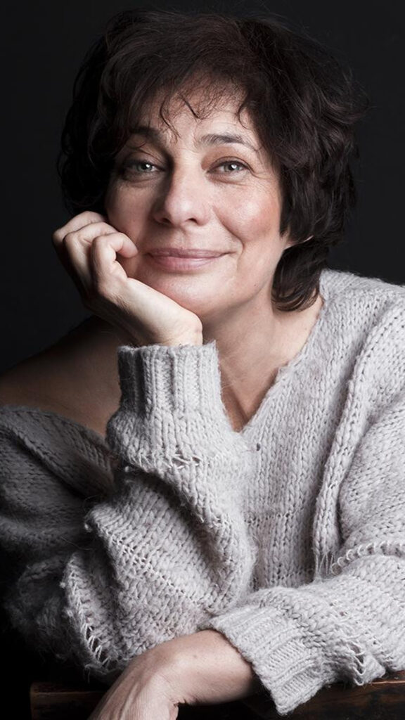 Middle-Aged Woman Portrait Mobile Wallpaper