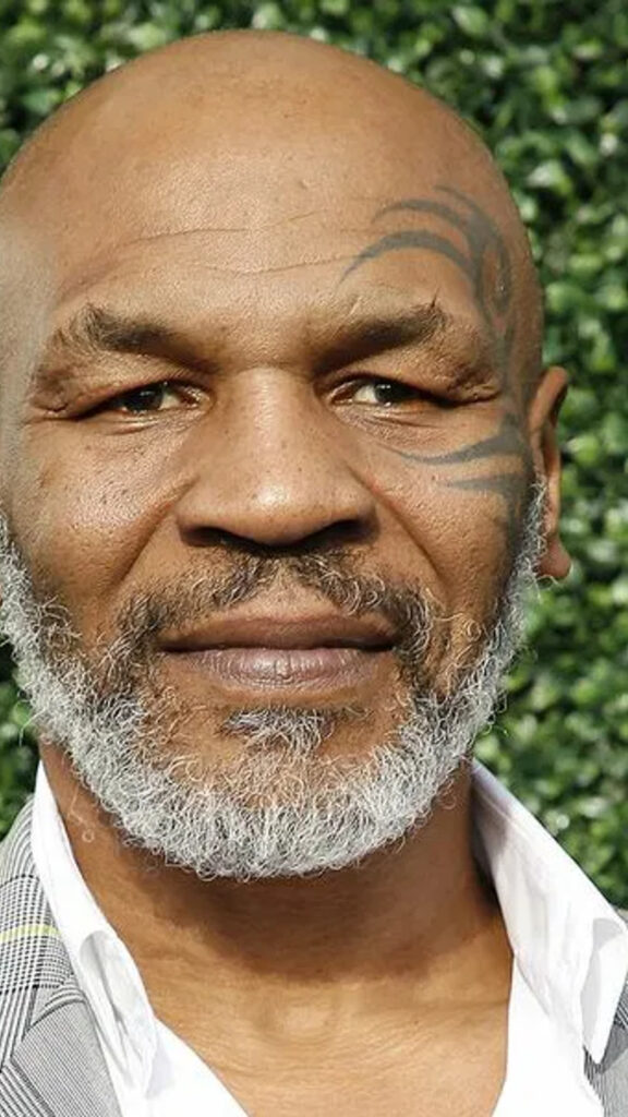Mike Tyson Close Up Portrait Mobile Wallpaper