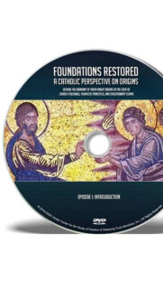 Foundations Restored Catholic Disc Design Mobile Wallpaper