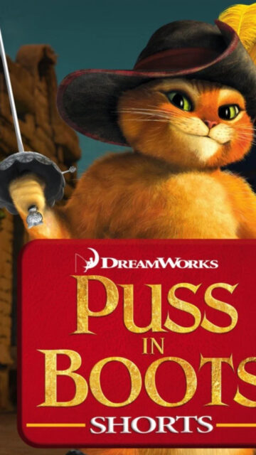 DreamWorks Puss in Boots Character Mobile Wallpaper