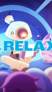 Cute Robot Meditating Space Mobile Wallpaper
