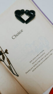 Mindful Choice and Inner Clarity Manifestation Vision Board Wallpaper