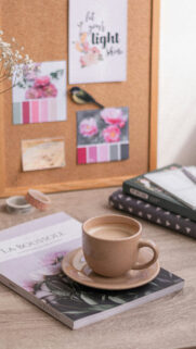 Dreamy Aesthetic Vision Board for Manifestation and Goal Setting Wallpaper