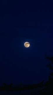 Full Moon Lunar Illumination Spiritual Manifestation Aesthetic Wallpaper