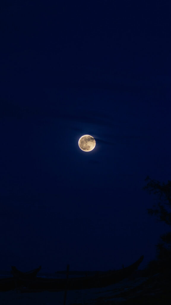 Full Moon Lunar Illumination Spiritual Manifestation Aesthetic Wallpaper
