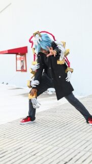Tomura Shigaraki My Hero Academia Cosplay Phone Wallpaper
