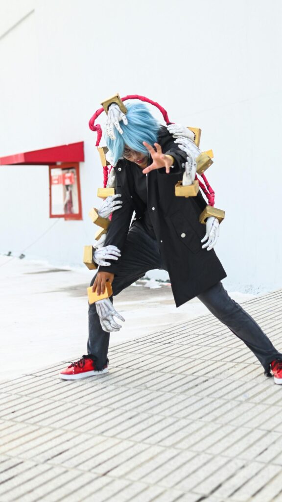 Tomura Shigaraki My Hero Academia Cosplay Phone Wallpaper