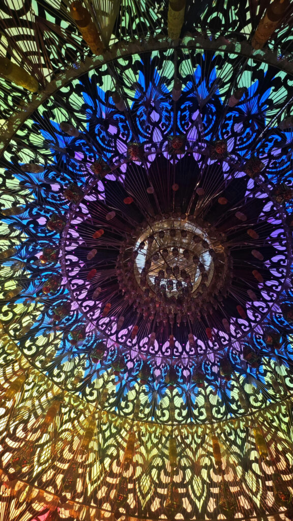 Vibrant Colorful Mandala Sacred Geometry Spiritual Energy Wallpaper