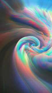 Vibrant Aura Energy Swirl Spiritual Manifestation Phone Wallpaper