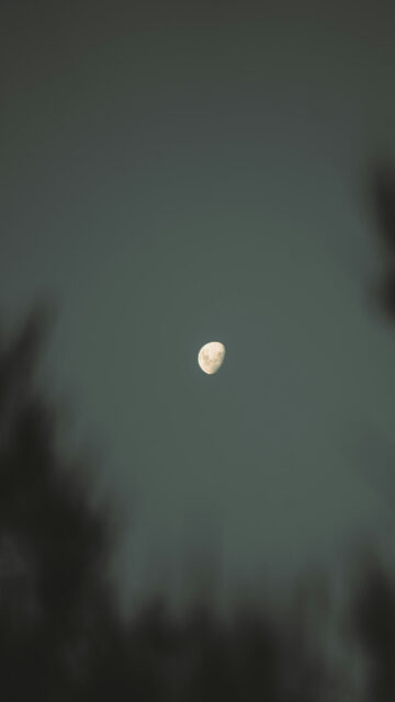 Waning Gibbous Moon Phase Spiritual Energy Manifestation Wallpaper