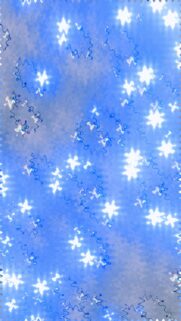 Dreamy Blue Sparkle Glitch Aesthetic Mobile Wallpaper