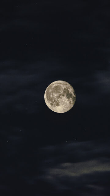 Full Moon Spiritual Energy and Lunar Manifestation Phone Wallpaper