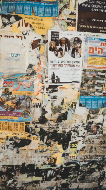Vision Board Collage Aesthetic for Manifesting Your Dreams Wallpaper