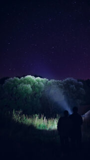 Night Sky Stargazing Spiritual Connection and Manifestation Energy Wallpaper