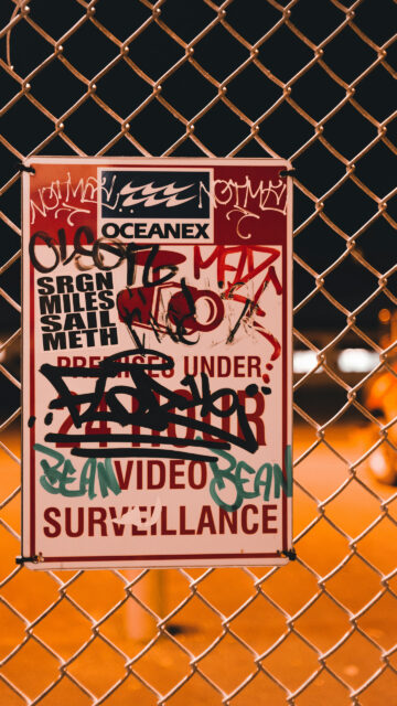 Urban Manifestation Grid Street Art Aesthetic Vision Board Wallpaper