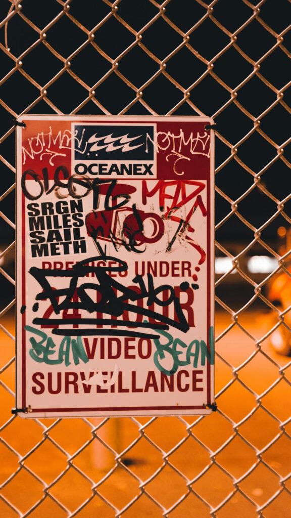 Urban Manifestation Grid Street Art Aesthetic Vision Board Wallpaper