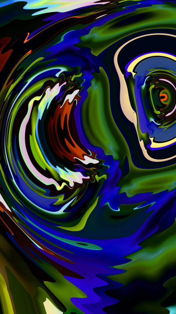 Vibrant Third Eye Chakra Energy Flow Spiritual Healing Wallpaper