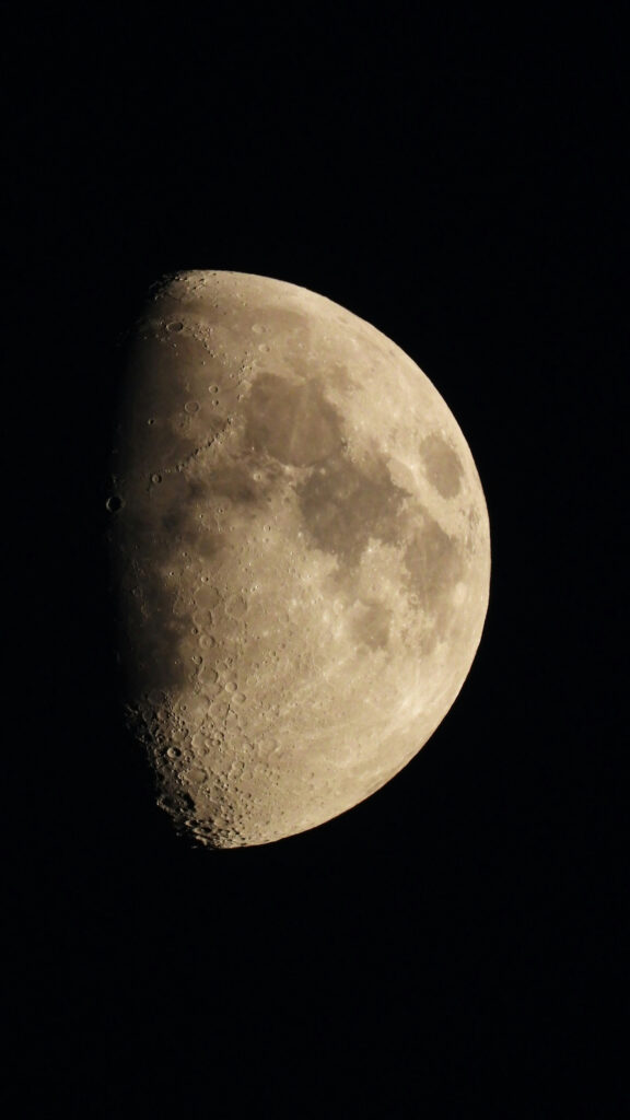 Waxing Gibbous Moon Spiritual Energy and Lunar Cycle Meaning Wallpaper