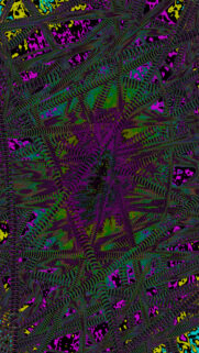 Cosmic Sacred Geometry Fractal Energy Flow Spiritual Wallpaper